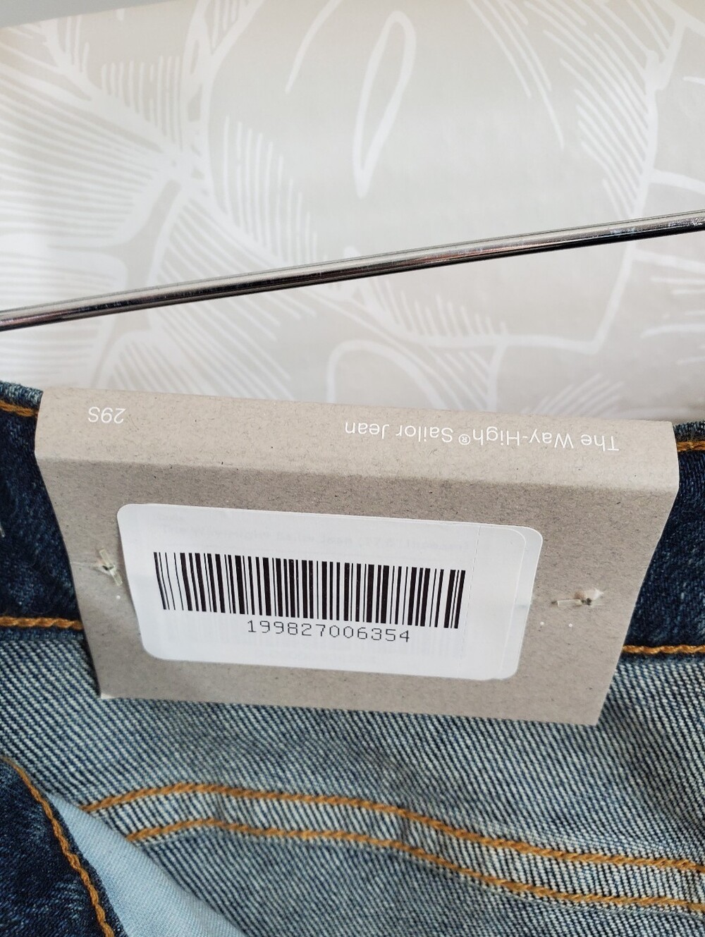 NEW Everlane the way high Wide Leg Sailor Jeans Women's 29 Short - Picture 10 of 11